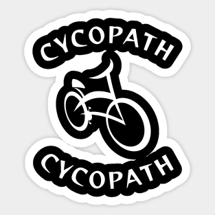 Cycopath Sticker